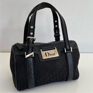 Auth Y2K DIOR Monogram Canvas Bag